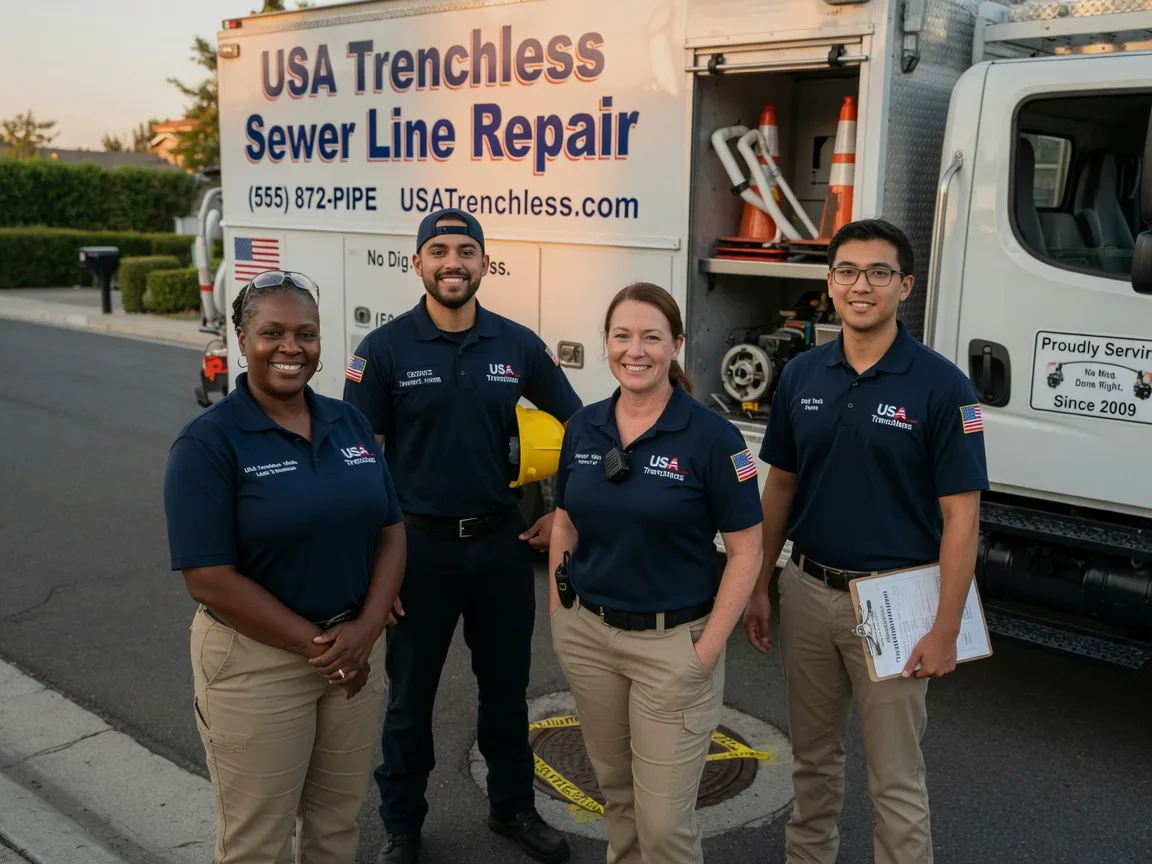 Sewer Line Repair company in Whitesboro, OK